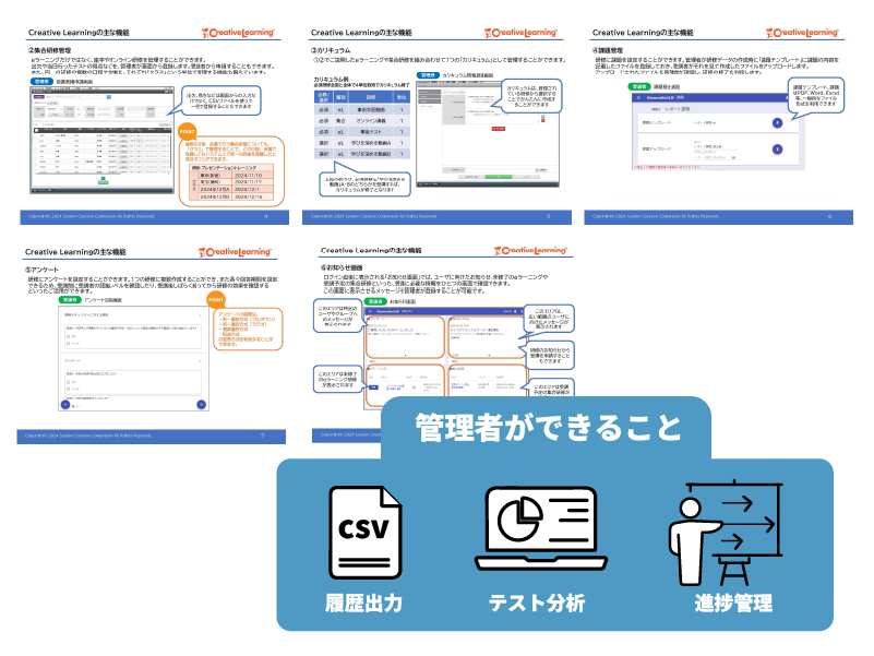 CreativeLearning管理者ができること